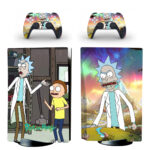 Rick And Morty PS5 Skin Sticker And Controllers Design 3