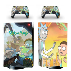 Rick And Morty PS5 Skin Sticker Decal Design 7