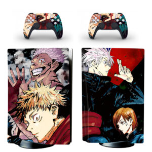 Jujutsu Kaisen PS5 Skin Sticker And Controllers Design 3