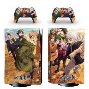 Jujutsu Kaisen PS5 Skin Sticker And Controllers Design 6