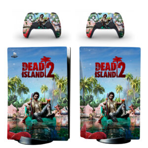 Dead Island 2 PS5 Skin Sticker And Controllers Design 2