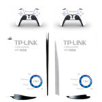 TP-Link PS5 Skin Sticker Decal Design 2