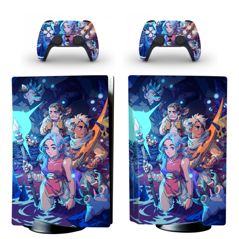 Sea Of Stars PS5 Skin Sticker Decal Design 1