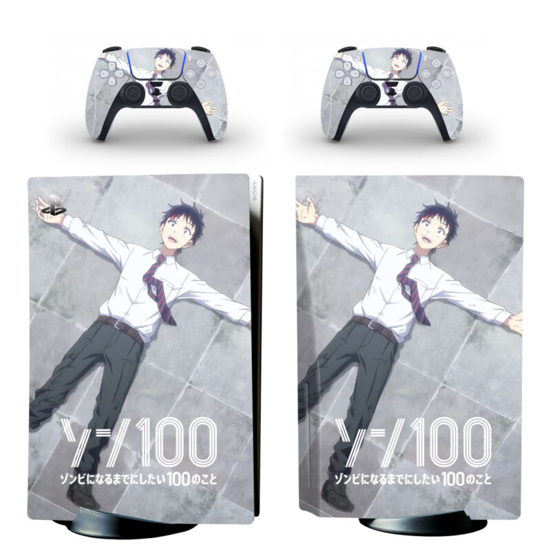 Zom 100: Bucket List Of The Dead PS5 Skin Sticker Decal