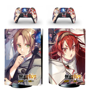 Mushoku Tensei PS5 Skin Sticker And Controllers