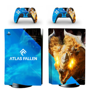 Atlas Fallen PS5 Skin Sticker And Controllers Design 3