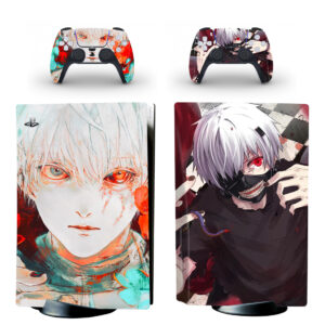 Tokyo Ghoul PS5 Skin Sticker And Controllers Design 6