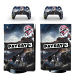 Payday 3 PS5 Skin Sticker And Controllers Design 3