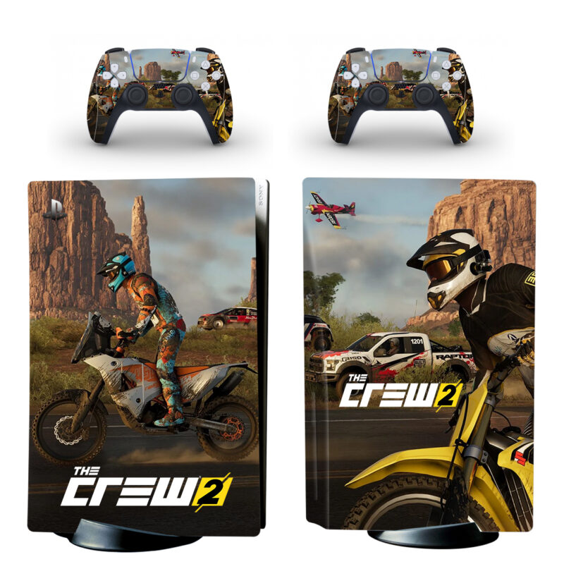 The Crew 2 PS5 Skin Sticker Decal Design 4