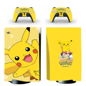 Pokémon PS5 Skin Sticker And Controllers Design 3