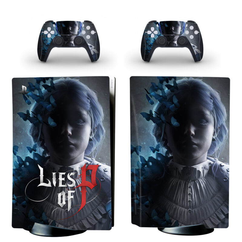 Lies Of P PS5 Skin Sticker And Controllers Design 4