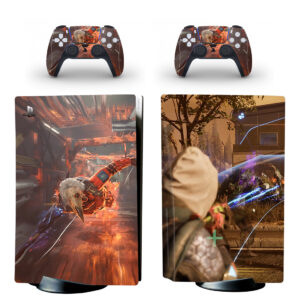 SYNCED: Off-Planet PS5 Skin Sticker Decal Design 2