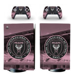 Club Internacional De Futbol Miami PS5 Skin Sticker And Controllers Design 2