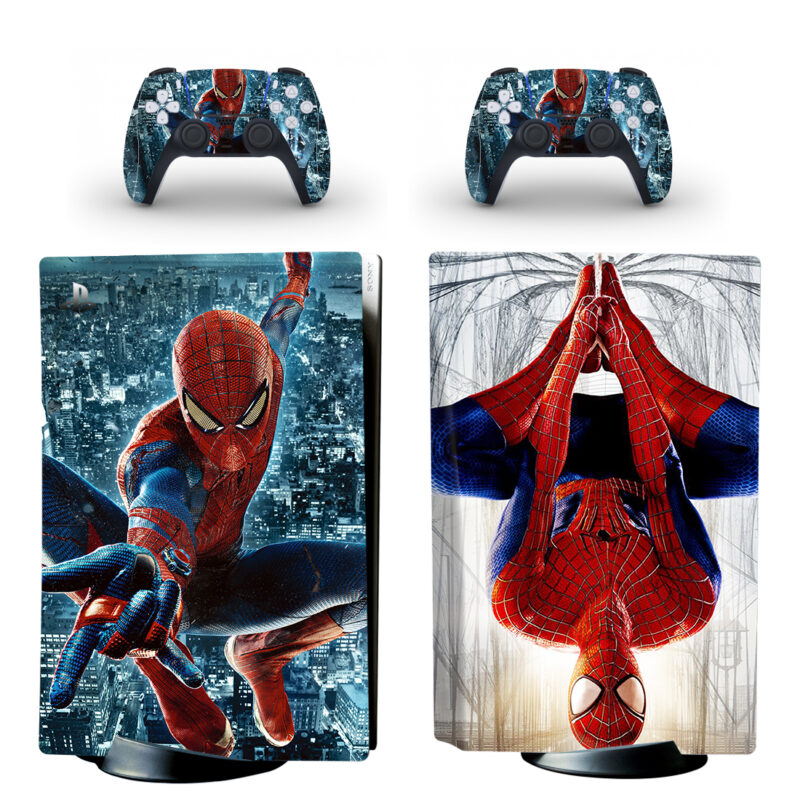 The Amazing Spider-Man PS5 Skin Sticker Decal Design 2