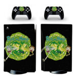 Rick And Morty PS5 Skin Sticker Decal Design 8