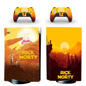 Rick And Morty PS5 Skin Sticker Decal Design 14