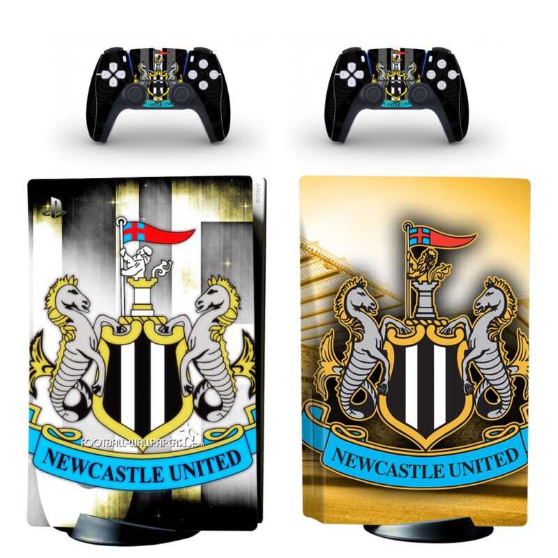 Newcastle United F.C. PS5 Skin Sticker Decal