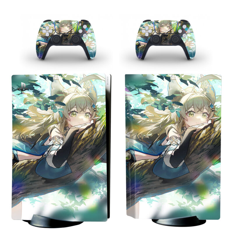 Genshin Impact PS5 Skin Sticker And Controllers