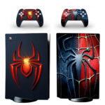 Spider Man Miles Morales PS5 Skin Sticker And Controllers