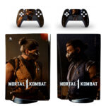 Mortal Kombat 1 PS5 Skin Sticker Decal Design 2