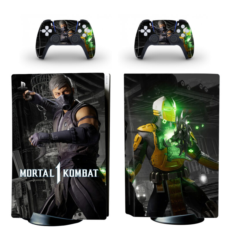 Mortal Kombat 1 PS5 Skin Sticker And Controllers Design 2