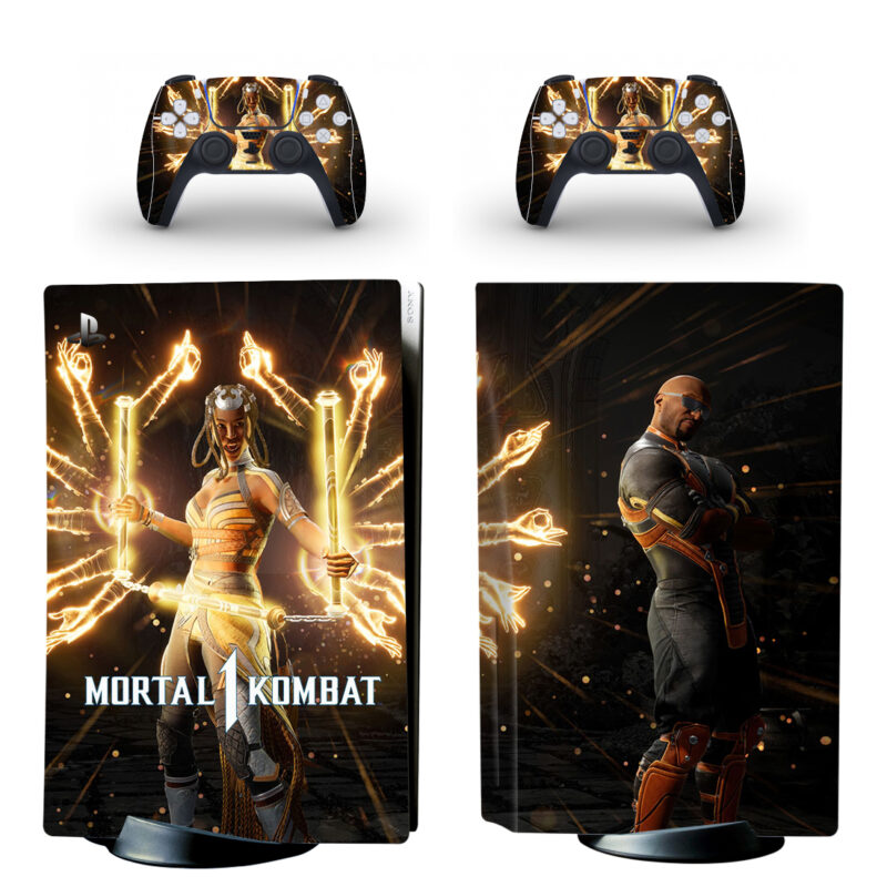 Mortal Kombat 1 PS5 Skin Sticker Decal Design 4