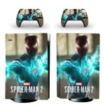 Marvel Spider-Man 2 PS5 Skin Sticker And Controllers