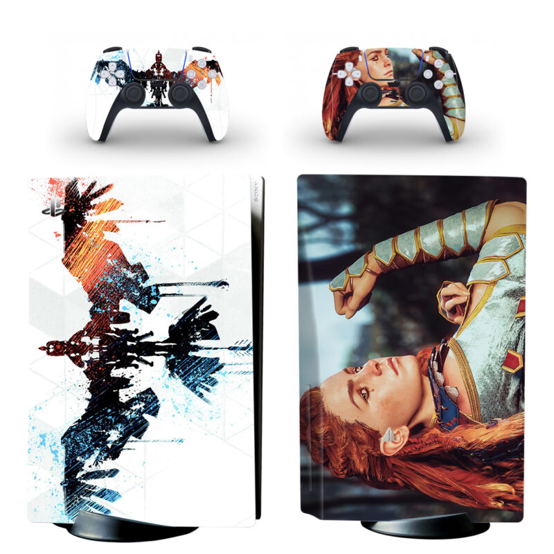 Horizon Forbidden West PS5 Skin Sticker And Controllers Design 3