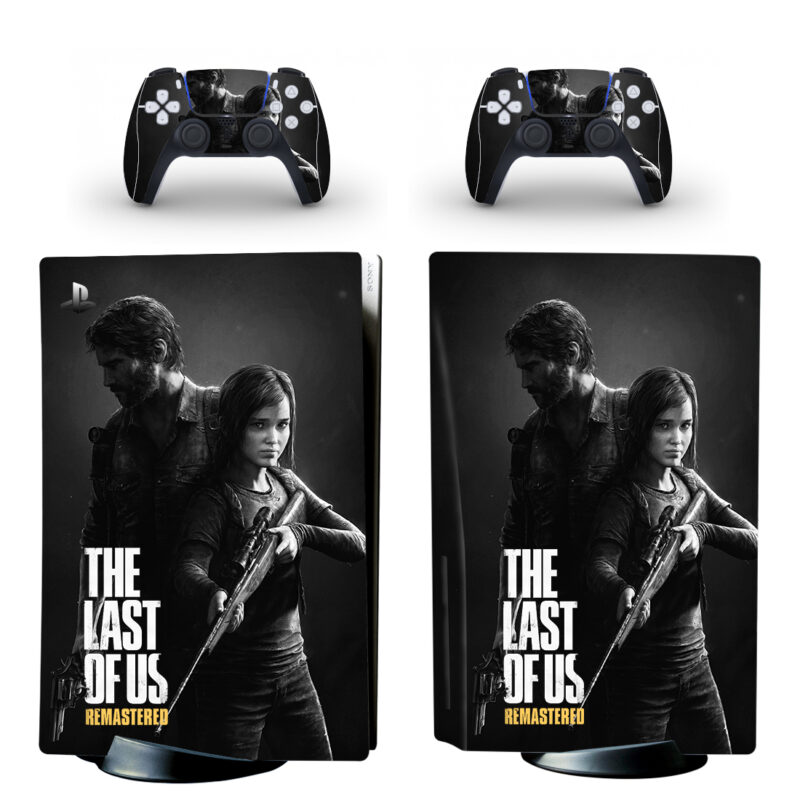 The Last Of Us Remastered PS5 Skin Sticker Decal Design 3