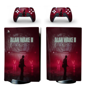 Alan Wake 2 PS5 Skin Sticker And Controllers