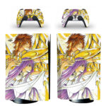 Saint Seiya: Knights Of The Zodiac PS5 Skin Sticker And Controllers Design 2