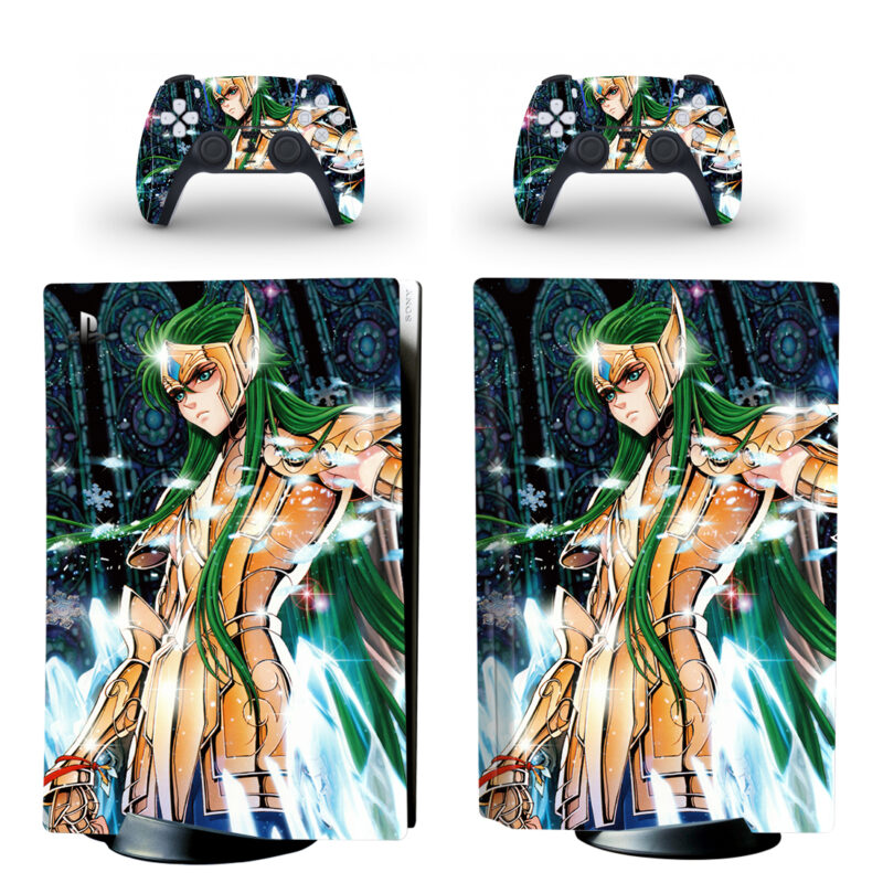 Saint Seiya: Knights Of The Zodiac PS5 Skin Sticker Decal Design 2