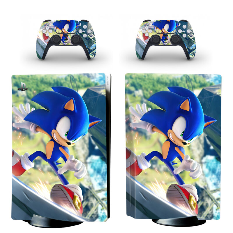 Sonic Frontiers PS5 Skin Sticker Decal