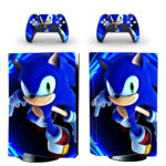 Sonic Frontiers PS5 Skin Sticker And Controllers Design 3