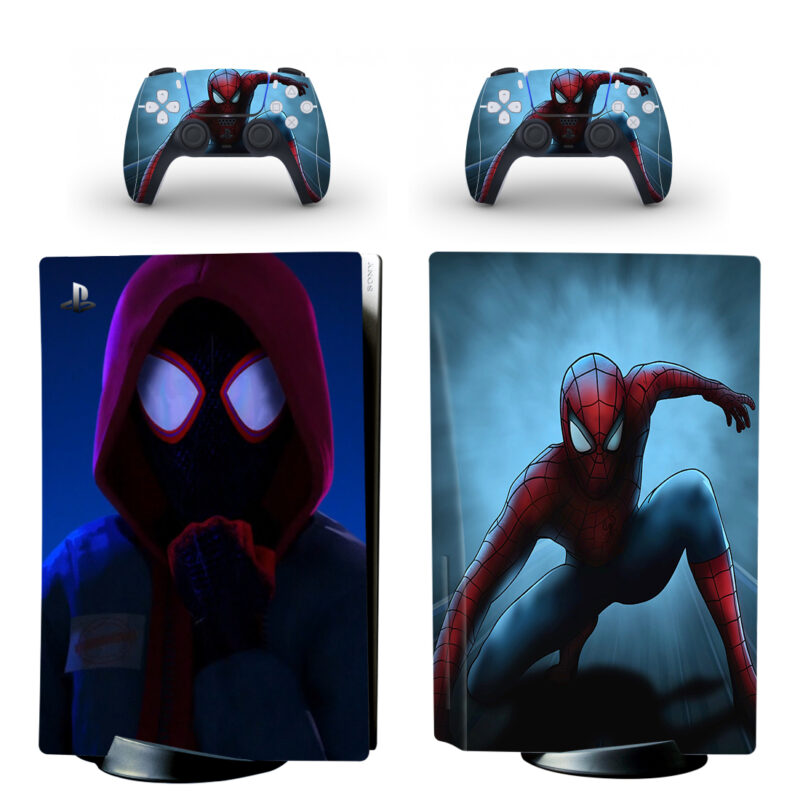 Marvel's Spider-Man: Miles Morales PS5 Skin Sticker And Controllers Design 3