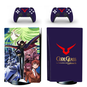 Code Geass La Rebelión De Lelouch PS5 Skin Sticker Decal