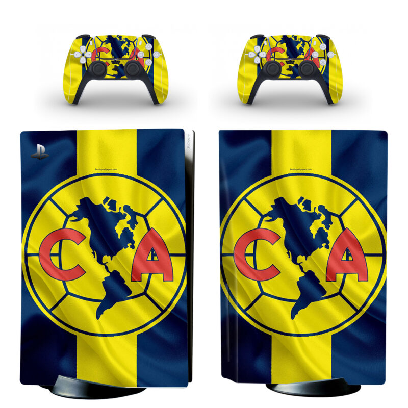 Club America Cloud Soft Blanket PS5 Skin Sticker Decal Design 3