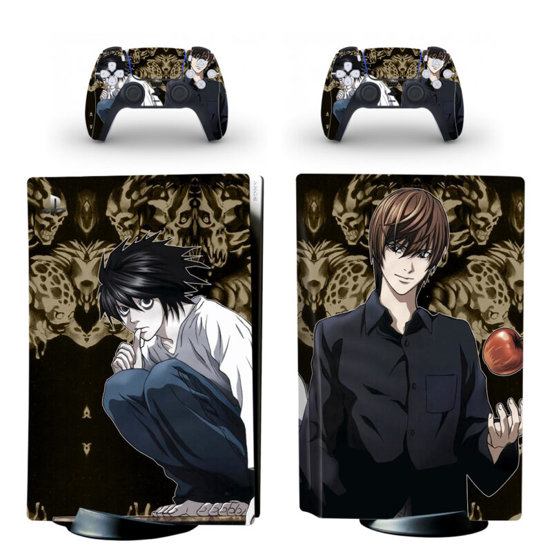 Death Note PS5 Skin Sticker And Controllers Design 4