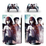 Steins;Gate PS5 Skin Sticker And Controllers