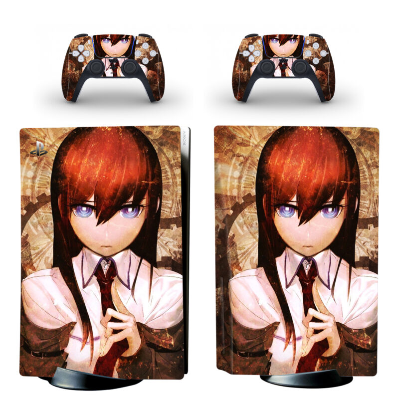 Steins;Gate PS5 Skin Sticker Decal Design 2