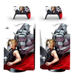 Fullmetal Alchemist PS5 Skin Sticker Decal Design 3