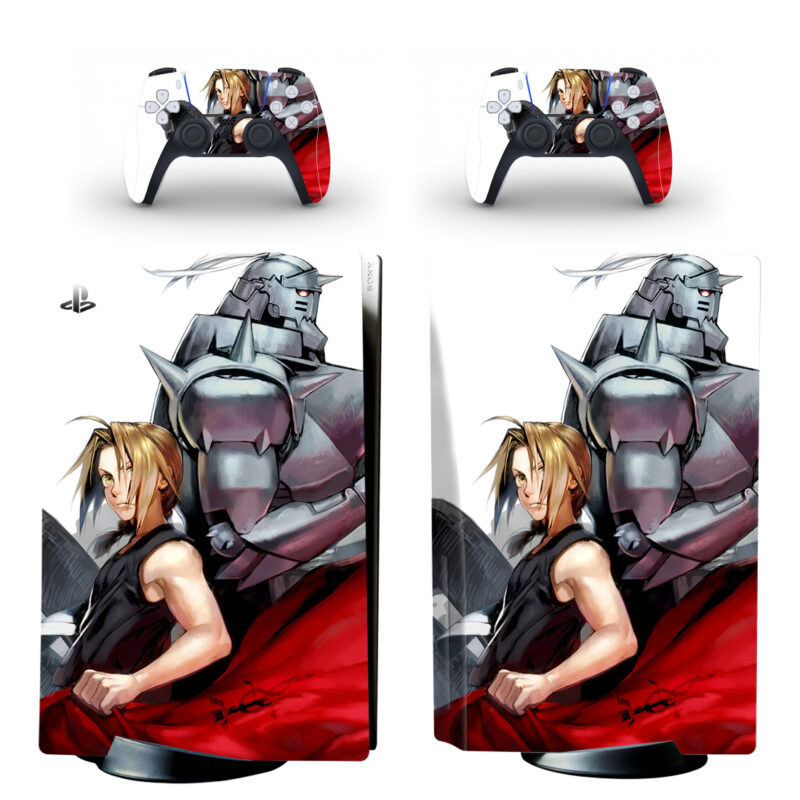 Fullmetal Alchemist PS5 Skin Sticker Decal Design 3