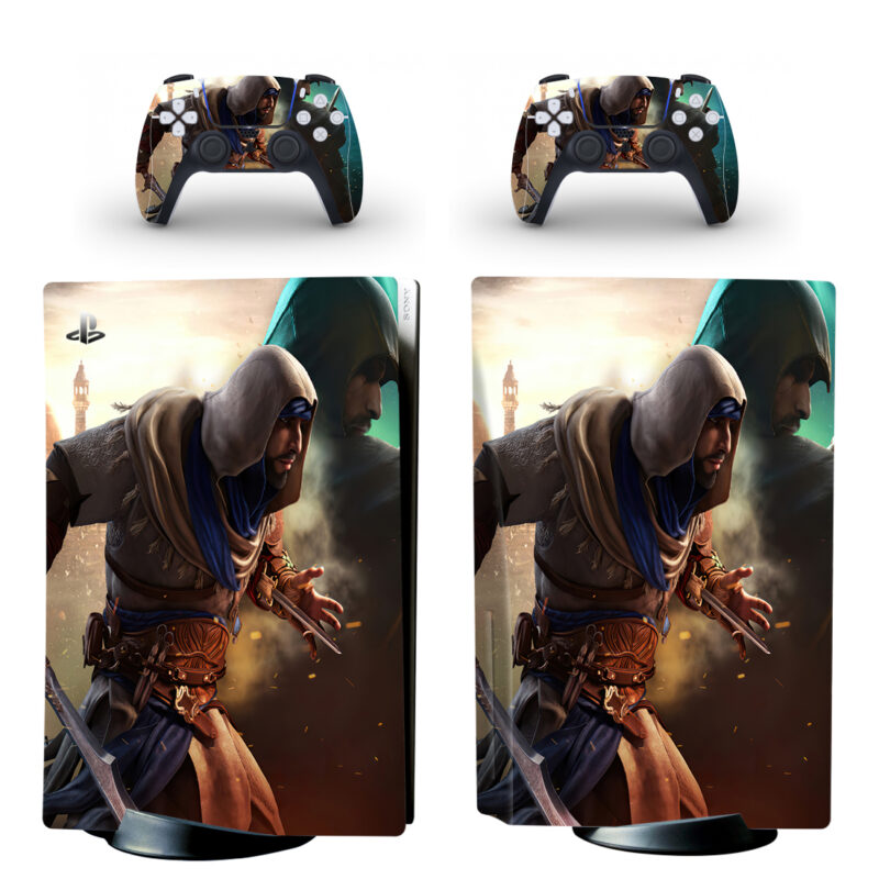 Assassin's Creed Mirage PS5 Skin Sticker And Controllers Design 2