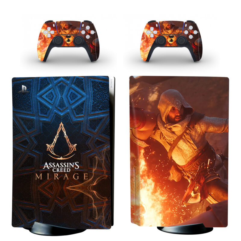 Assassin's Creed Mirage PS5 Skin Sticker Decal Design 3