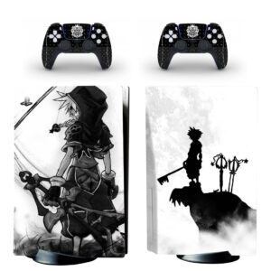 Kingdom Hearts PS5 Skin Sticker Decal Design 3