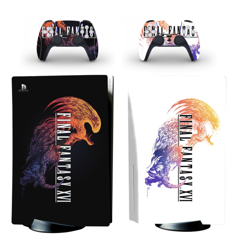 Final Fantasy XVI PS5 Skin Sticker And Controllers Design 5