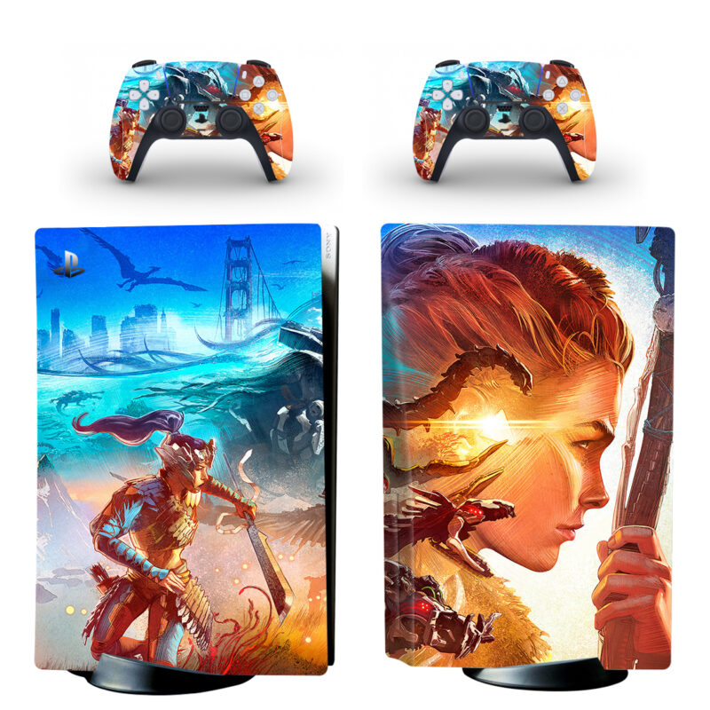 Horizon Forbidden West PS5 Skin Sticker And Controllers Design 5