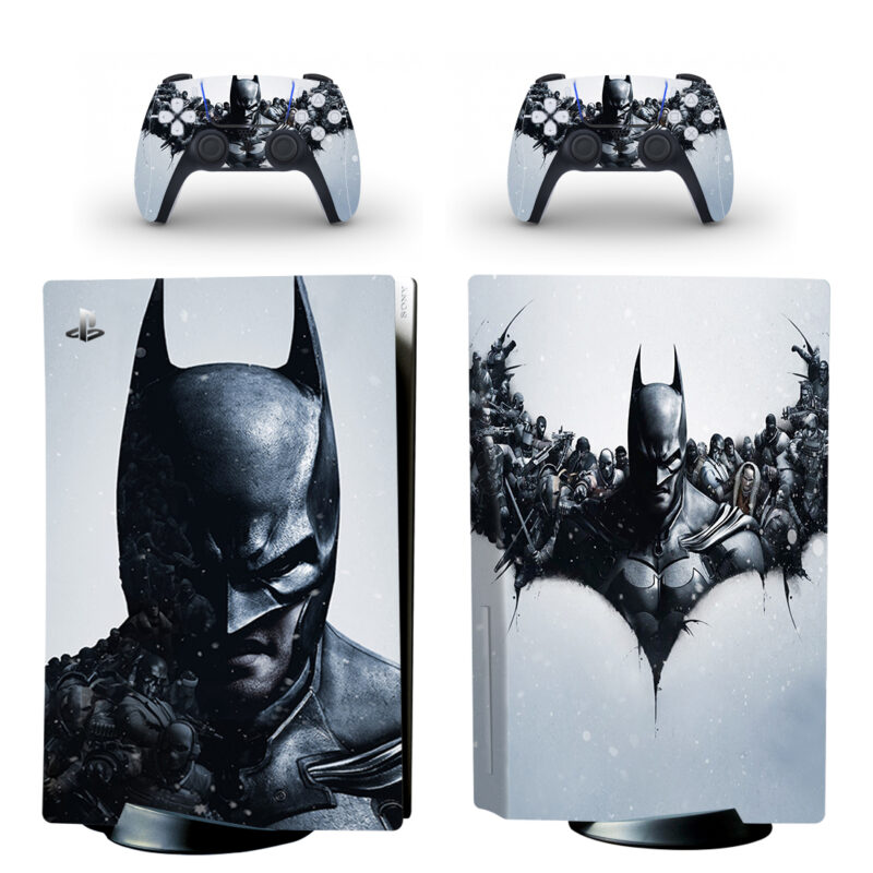 Batman: Arkham Origins PS5 Skin Sticker Decal Design 2