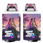 Grand Theft Auto VI PS5 Skin Sticker Decal