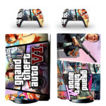 Grand Theft Auto VI PS5 Skin Sticker Decal Design 2